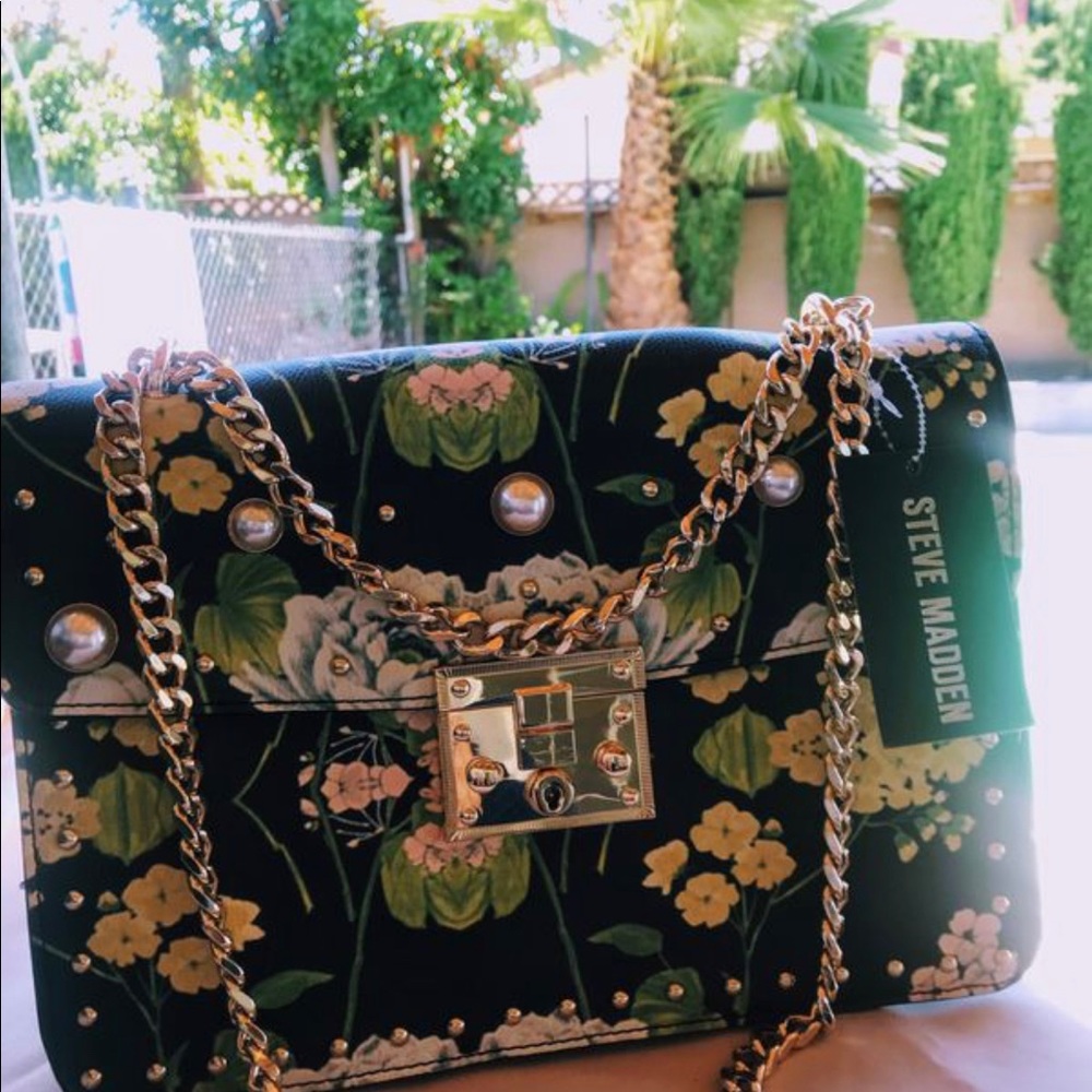 Steve Madden Billie Floral Shoulder Bag